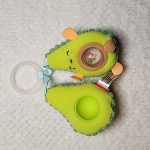 Skip hop avocado stroller toy